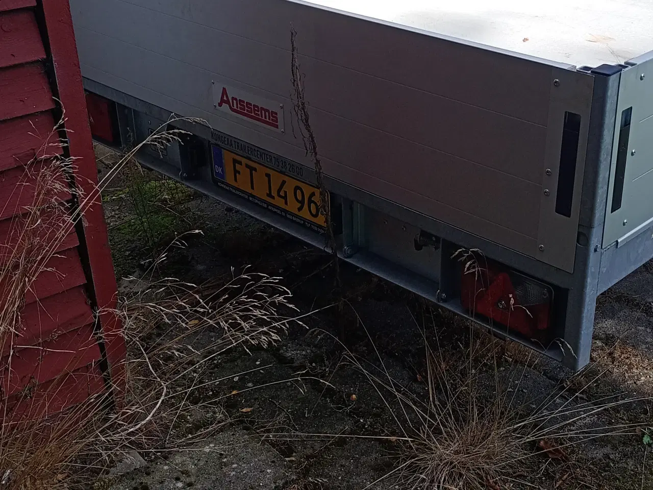 Billede 2 - 3t trailer står som ny.m.ramper