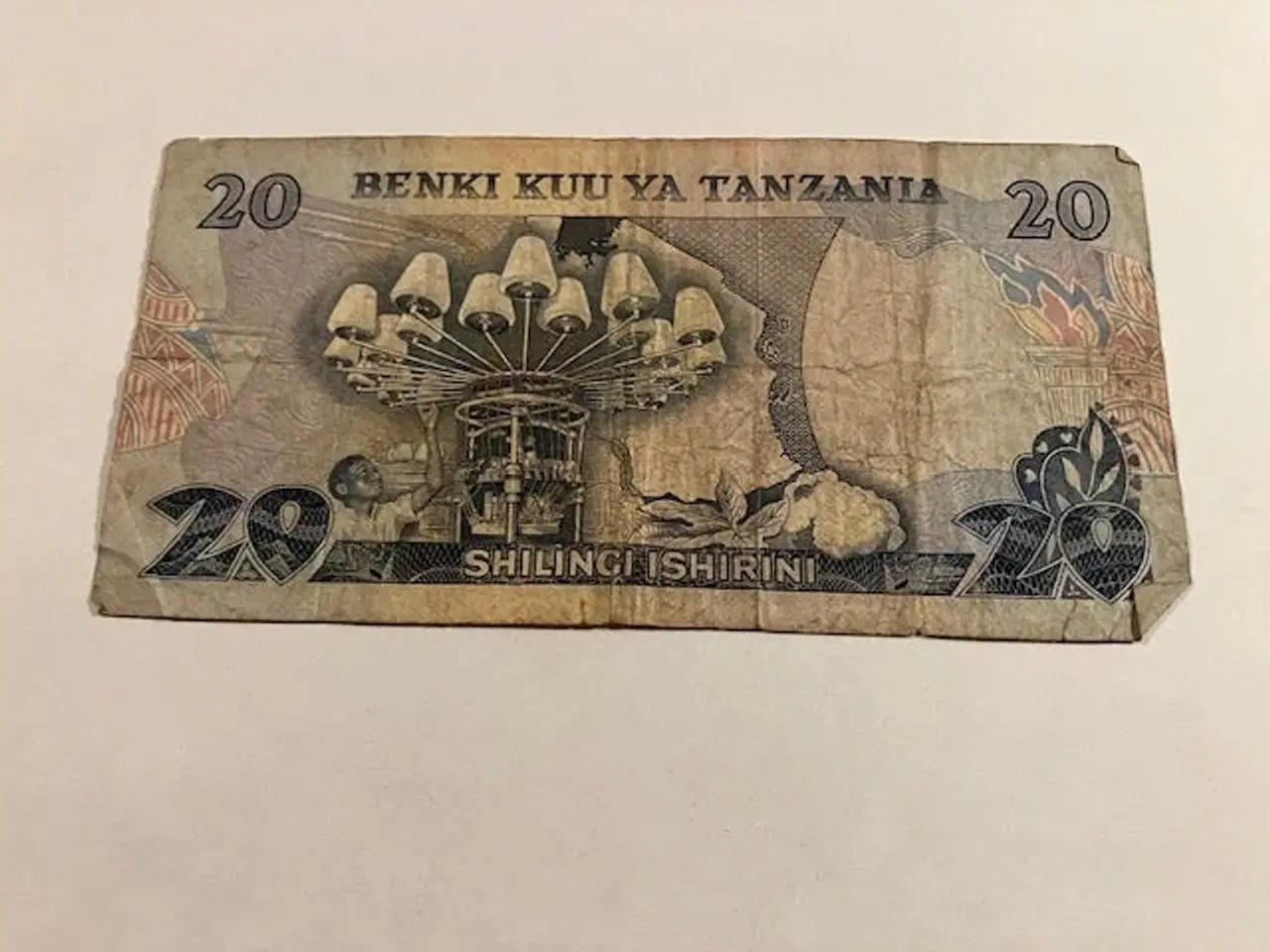 Billede 2 - 20 Shilingi Tanzania 1978