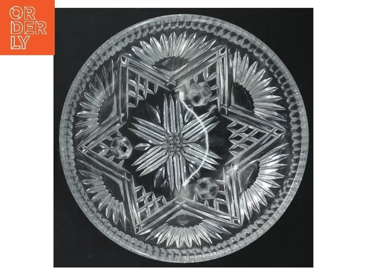 Billede 3 - Krystal skål (str. Ø. 18 cm)