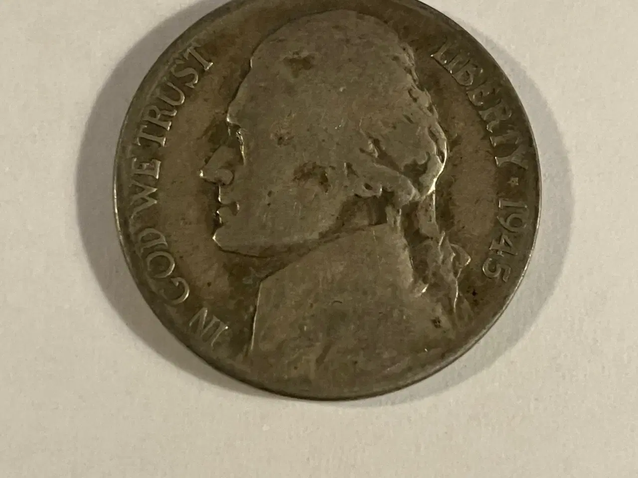 Billede 1 - Five Cents 1945 S USA