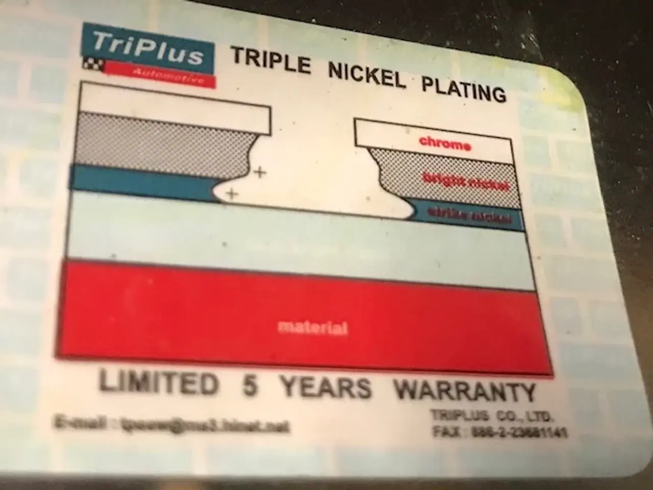 Billede 1 - Forreste kofanger til Ford Mustang årgang 1969/70