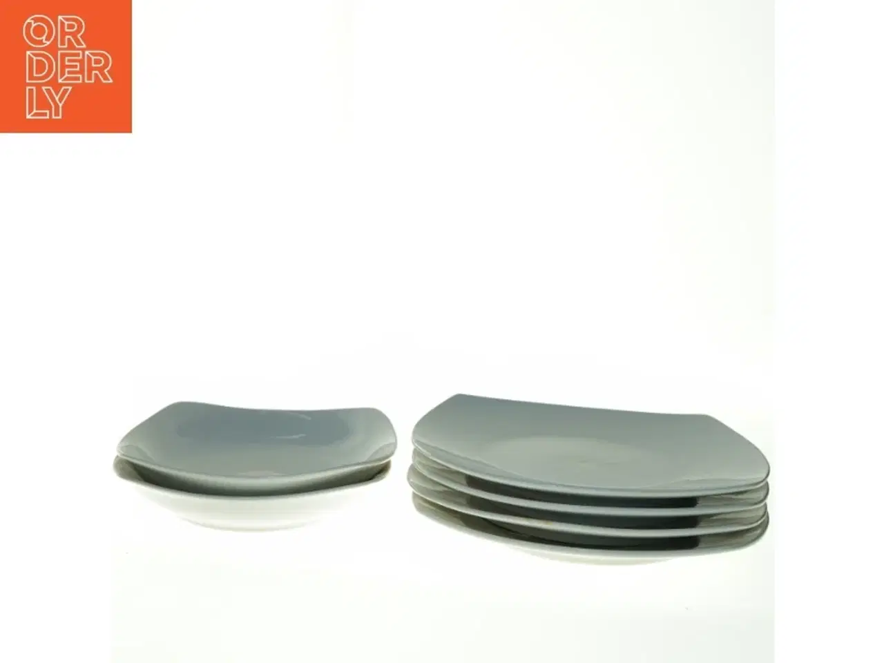 Billede 1 - Keramiktallerkener (str. 24 cm 20 x 4 cm)