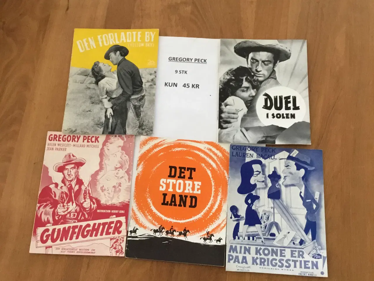 Billede 2 - GREGORY PECK - 9 STK - 1 LOT