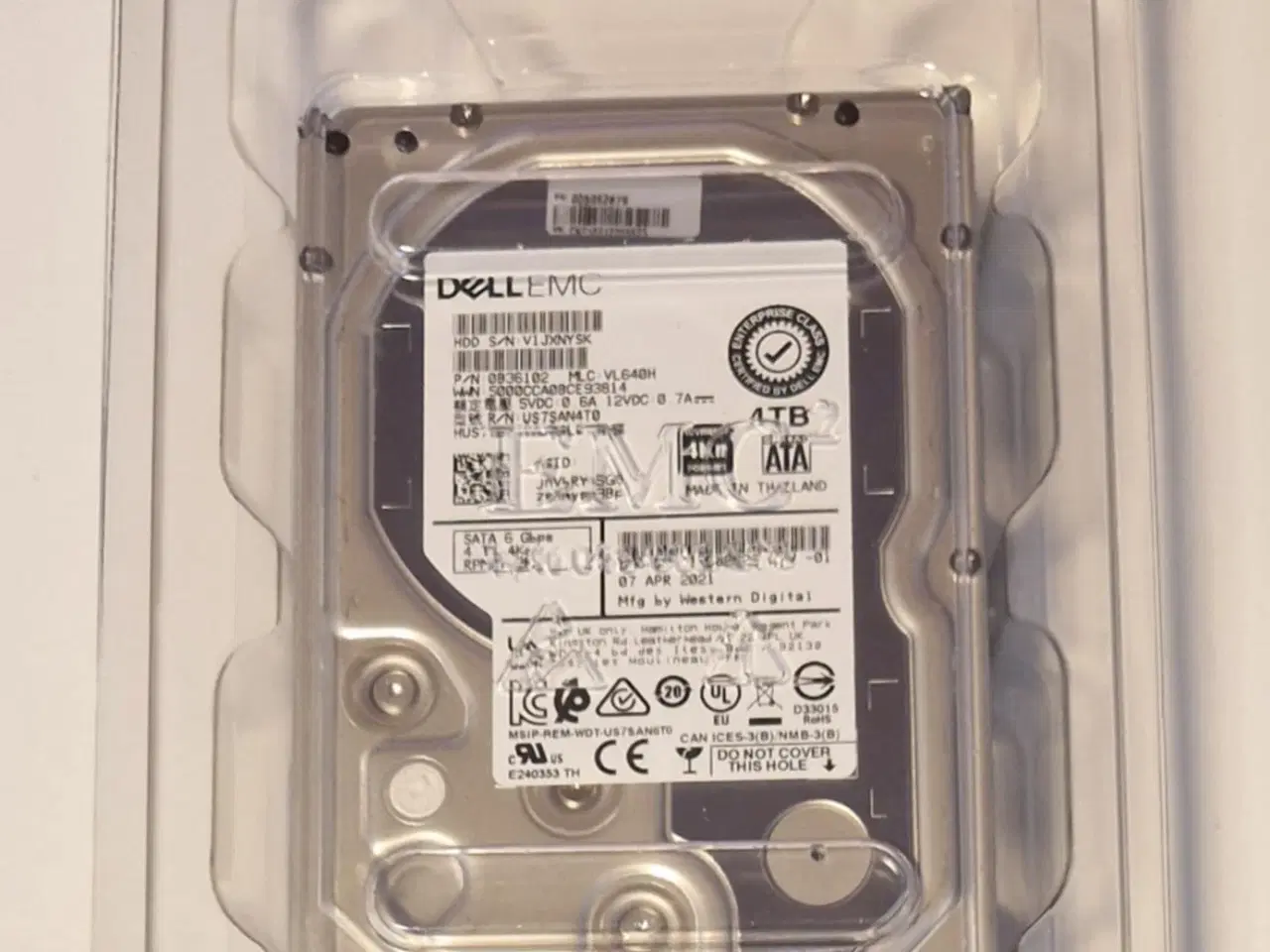 Billede 1 - Harddisk 4 TB