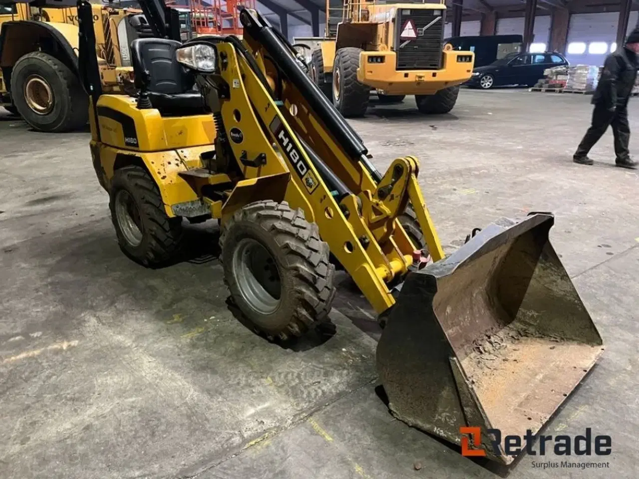 Billede 4 - - - - Wheel Loader H 180 Minilæsser