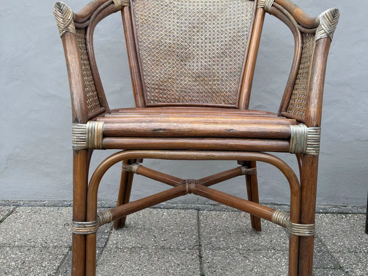 Billede 2 - Bambus vintage sofabord og stol