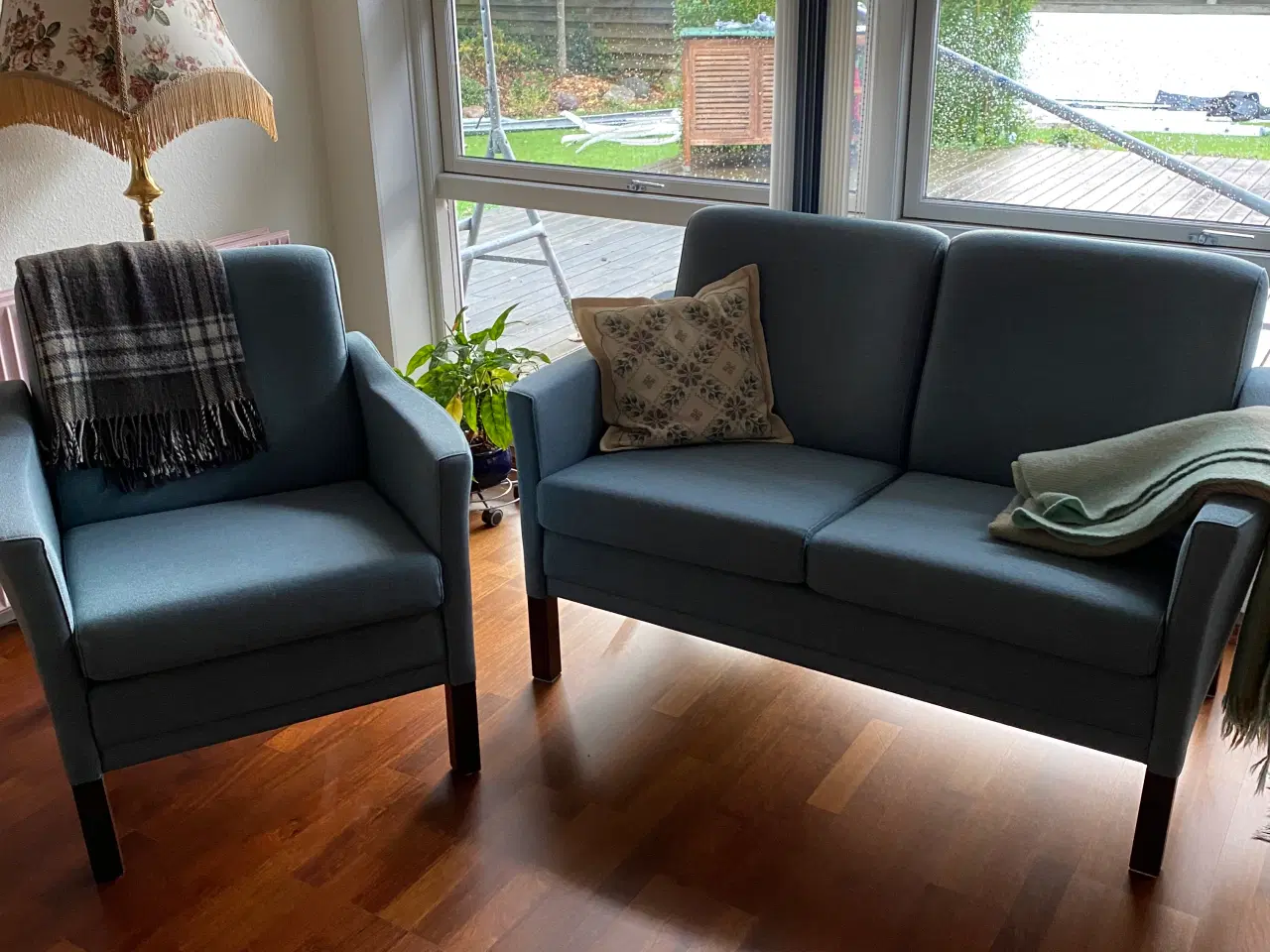 Billede 2 - 2 personers sofa og stol