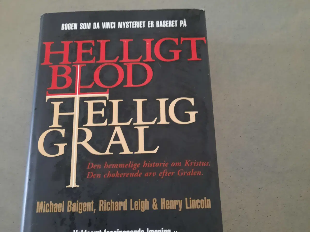 Billede 1 - Bog helligt blod, Hellig gral