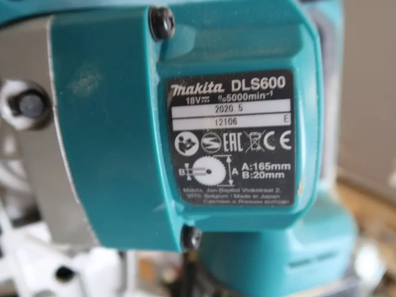Billede 3 - Kap-/geringssav MAKITA DLS600 med 1 batteri