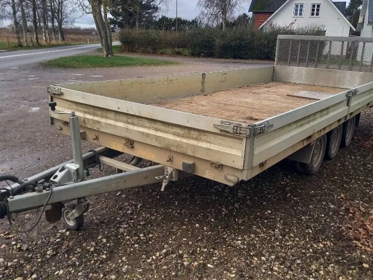 Billede 1 - Variant 3500U5 3 akslet maskintrailer