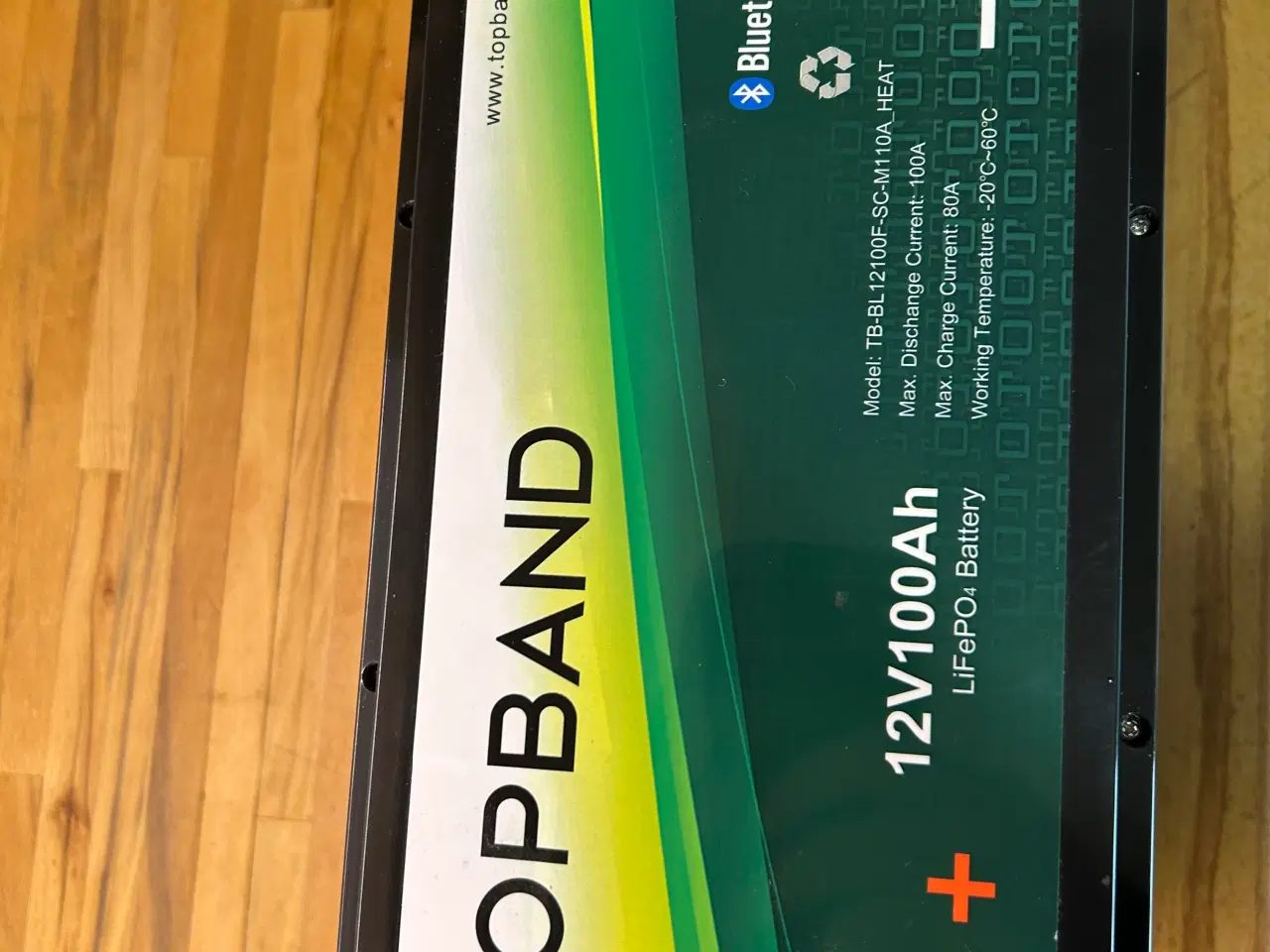 Billede 2 - Autocamper batteri 100. TOPBRAND Med boms og app