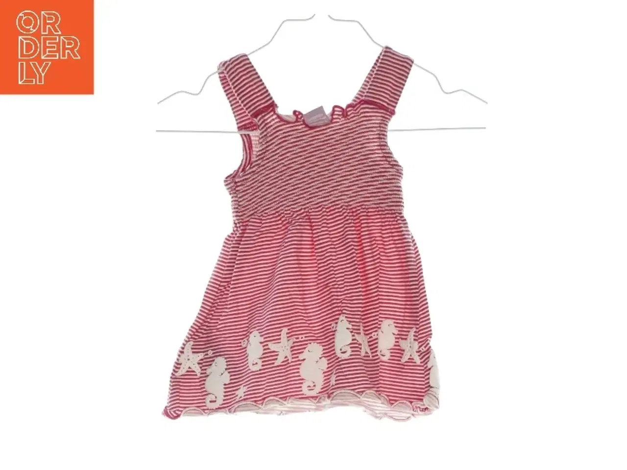 Billede 2 - Kjole i rød med søheste (str. 68)