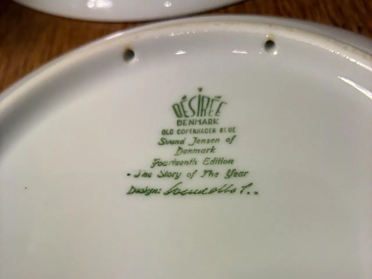 Billede 2 - H. C. Andersen juleplatter fra Desiree