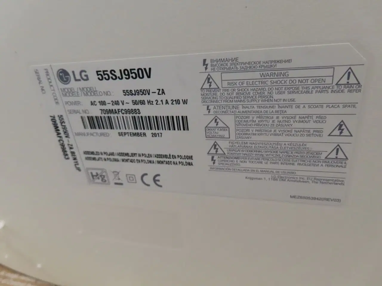 Billede 2 - LG 55" fladskærm