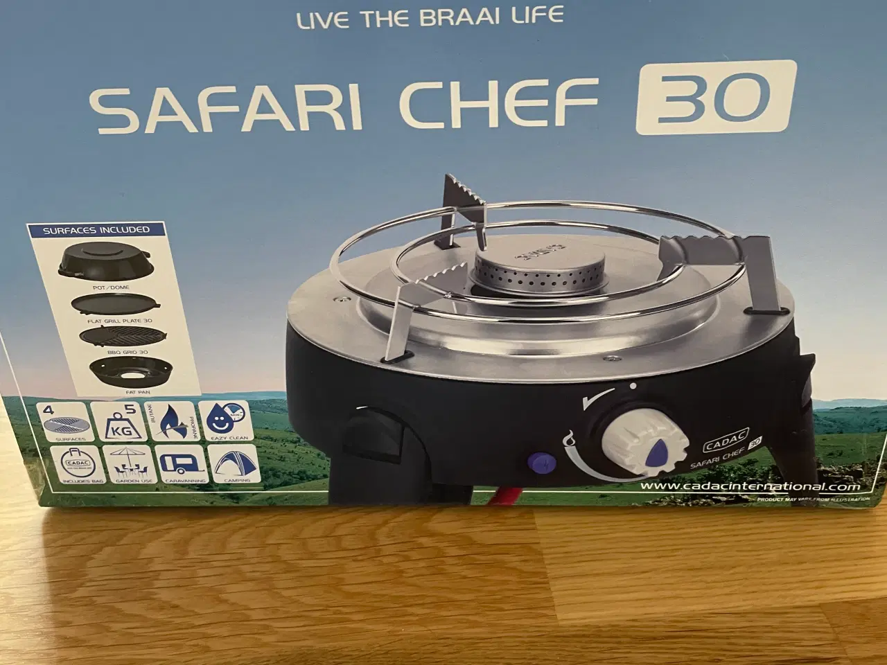 Billede 2 - Grill (Safari Chef 30) inkl. gasflaske