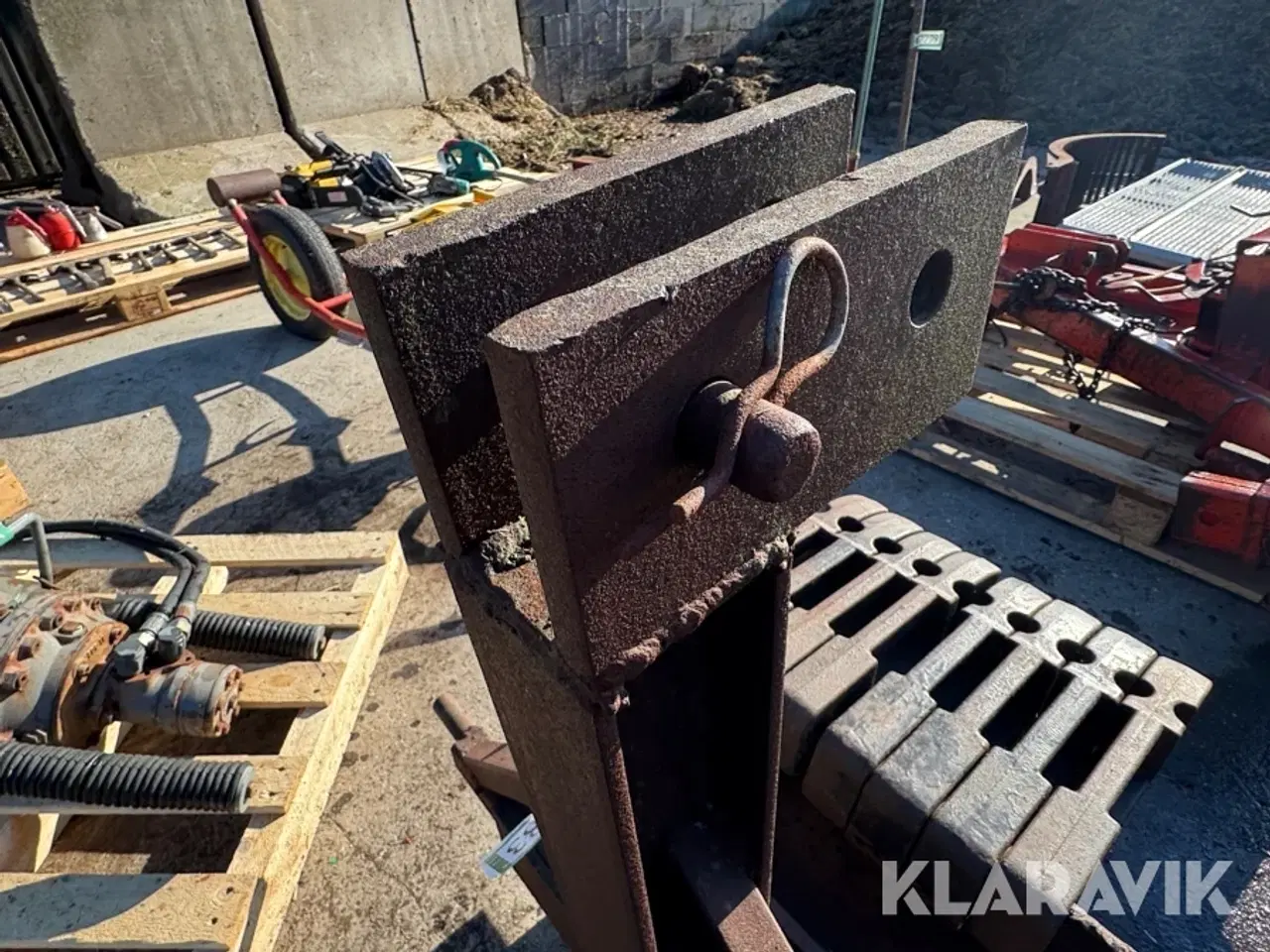 Billede 7 - Vægtklods FIAT 320 kg i alt