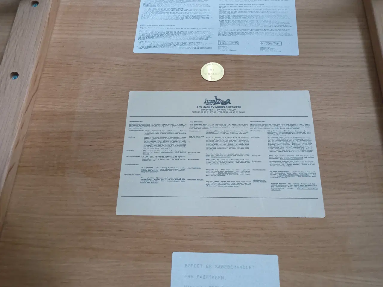 Billede 6 - Sofabord Haslev Møbelsnedkeri.