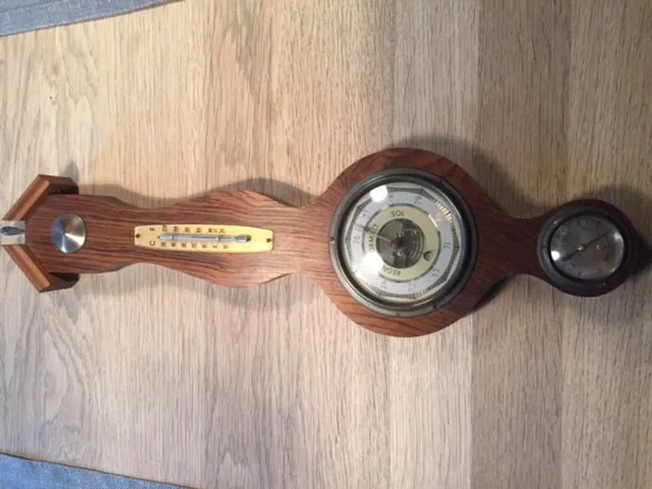 Billede 1 - Gammelt barometer - retro