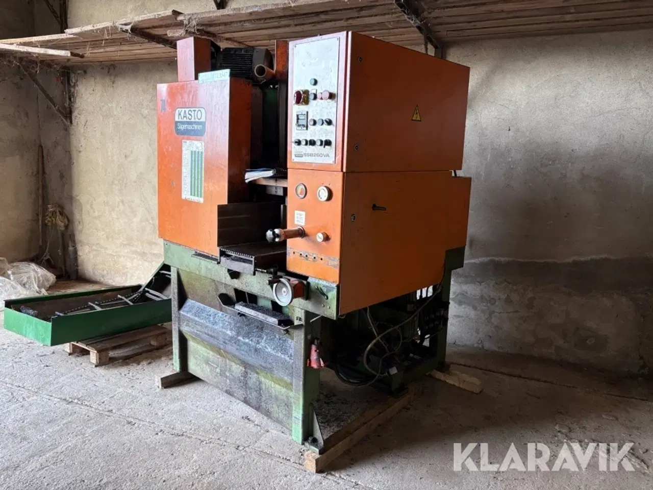 Billede 1 - Fuldautomatisk båndsav m/ indføringsbånd Kasto SSB260VA