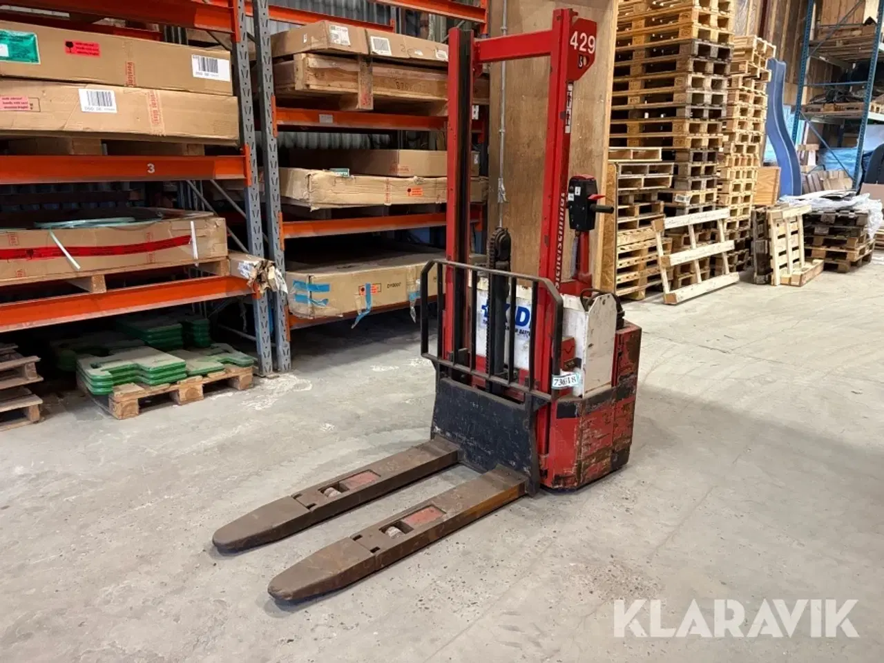 Billede 1 - Gaffel stabler TMC D 412 S