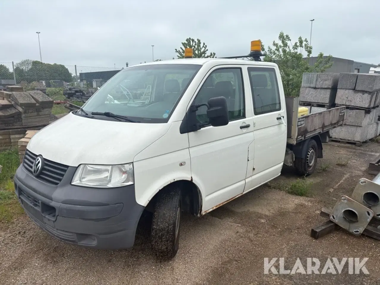 Billede 1 - Ladbil Volkswagen Transporter Dobbelt kabine 1,9 TDI