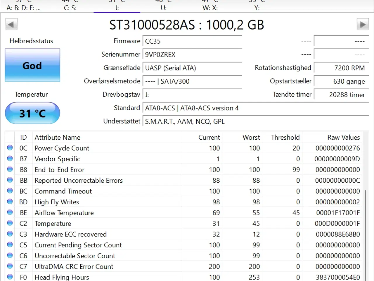 Billede 3 - Seagate Seagate Baracuda ST31000528AS 1TB 3 stk