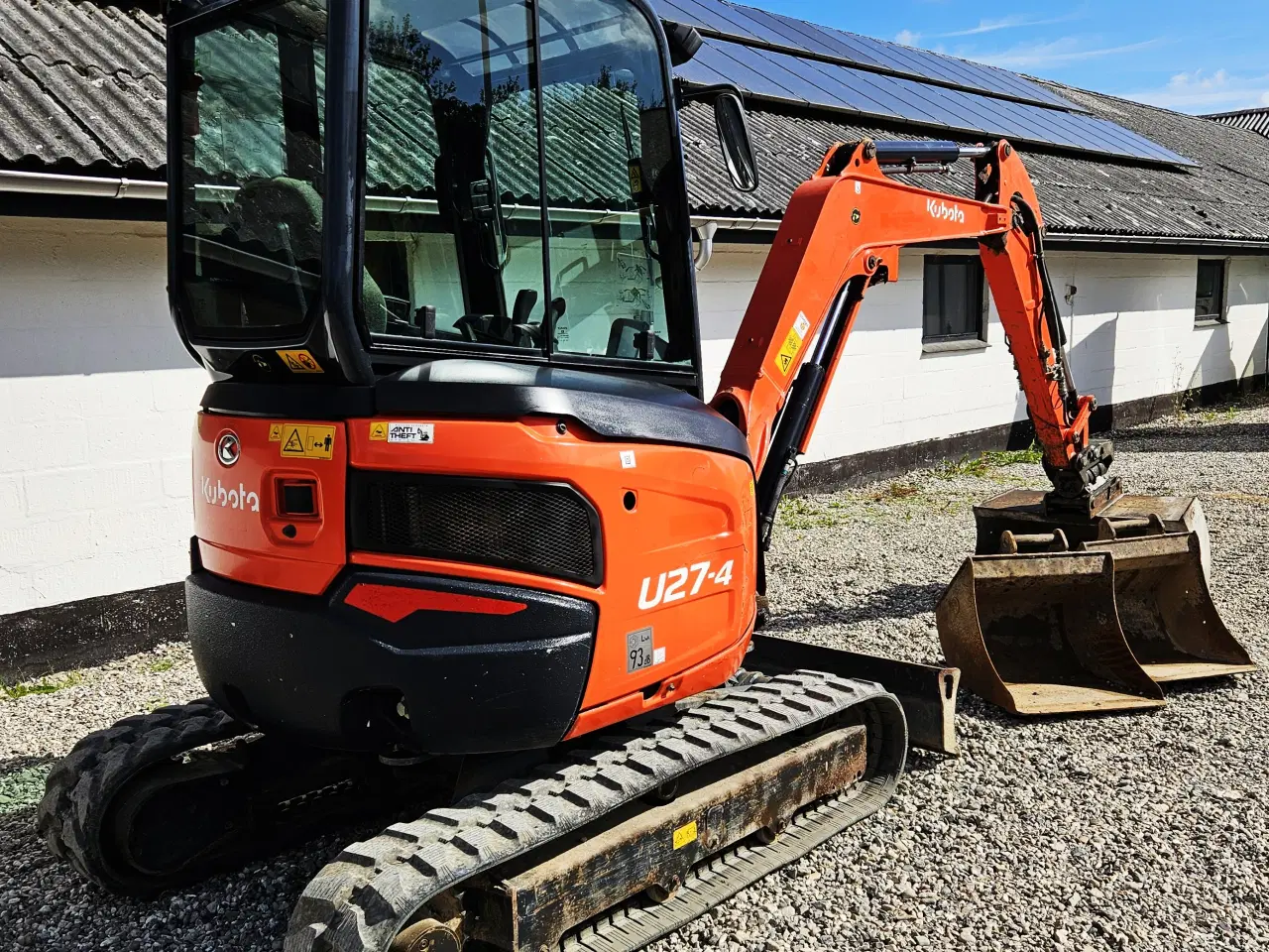 Billede 8 - Kubota U27-4 / powertilt / skovlsæt / 3800 timer