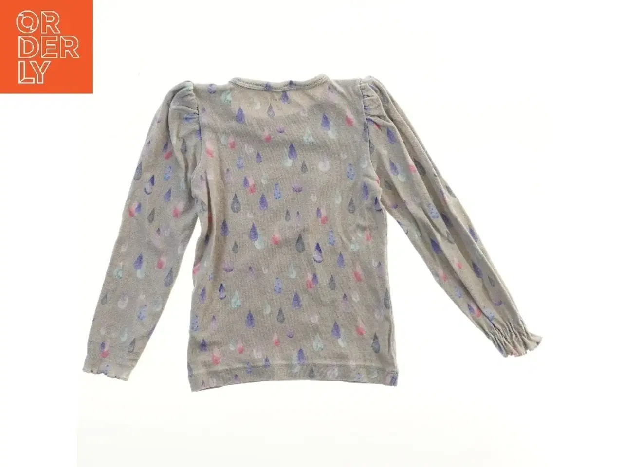 Billede 2 - Langærmet bluse med dråbemønster fra Name It (str. 98)