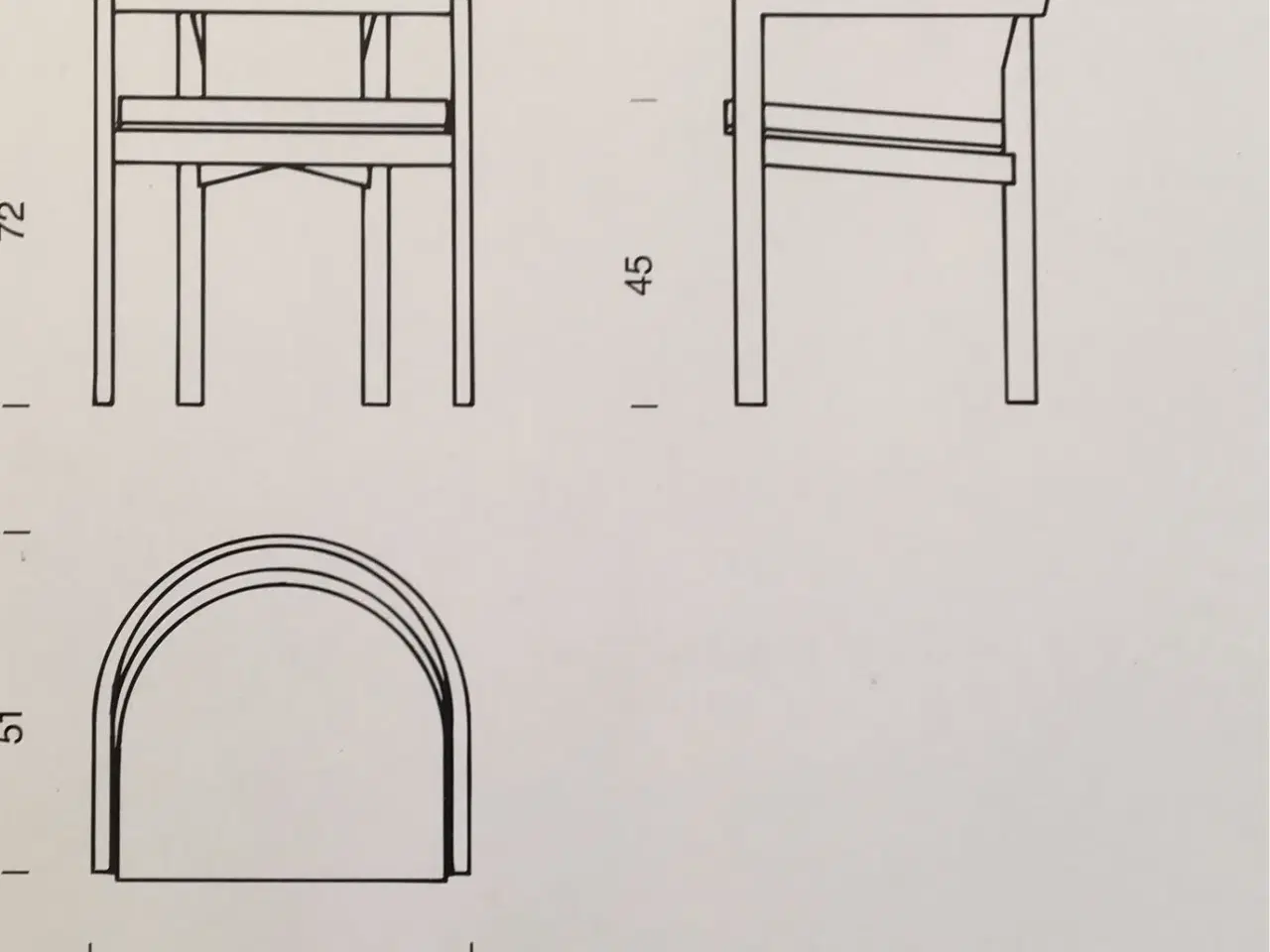 Billede 2 - SM 76 designer stol