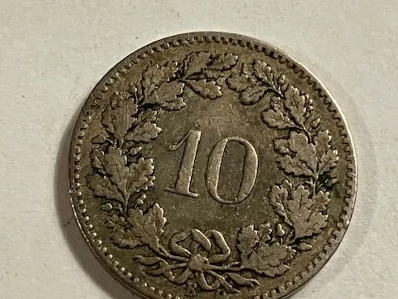 Billede 2 - 10 Rappen Switzerland 1880