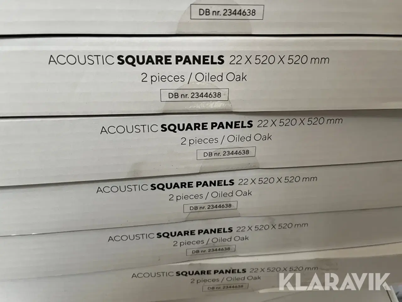 Billede 6 - Akustik paneler Fibrotech Oiled Oak 80 stk