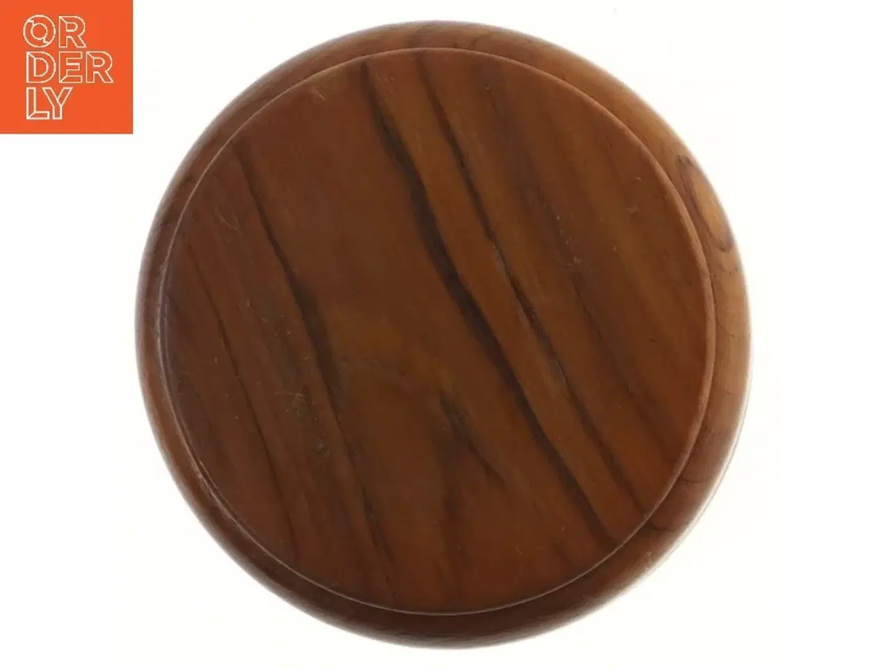 Billede 3 - Lille teak træskål (str. 15x6 cm)