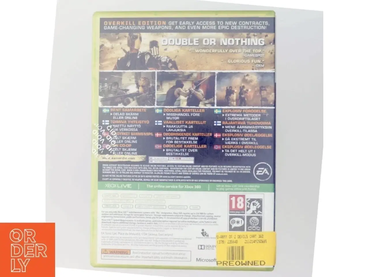 Billede 3 - Army of Two: The Devil's Cartel Overkill Edition til Xbox 360 fra EA