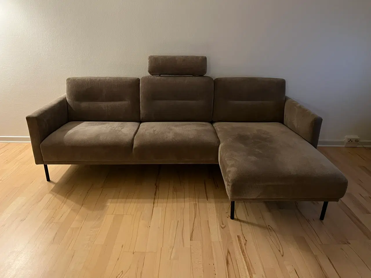 Billede 1 - Sofa med chaiselong