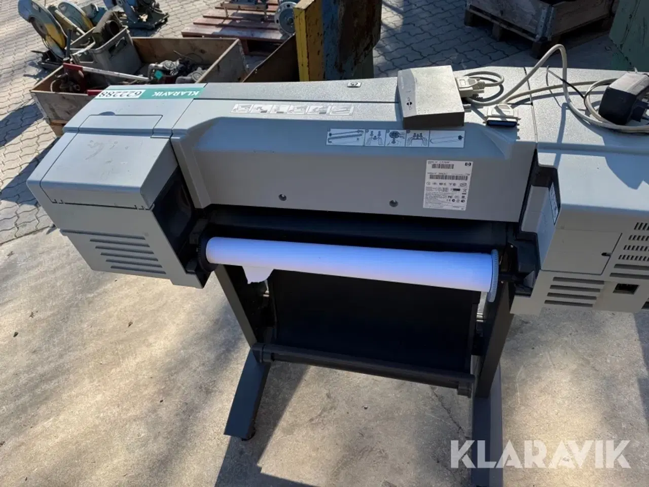 Billede 3 - Rullepriner HP Designet 500 plus