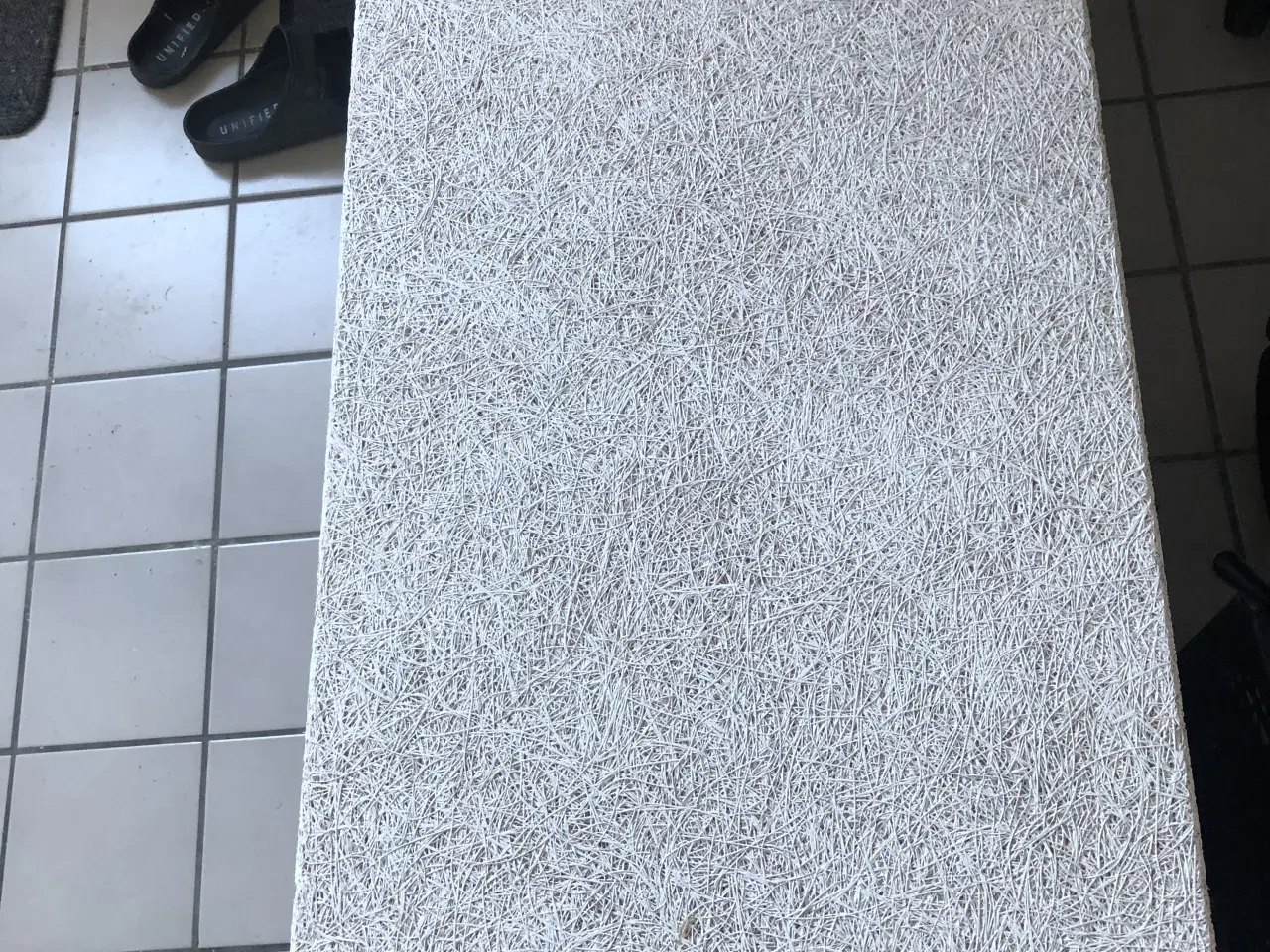 Billede 3 - 10 troldtekt plader 120x60 ultrafin hvid 