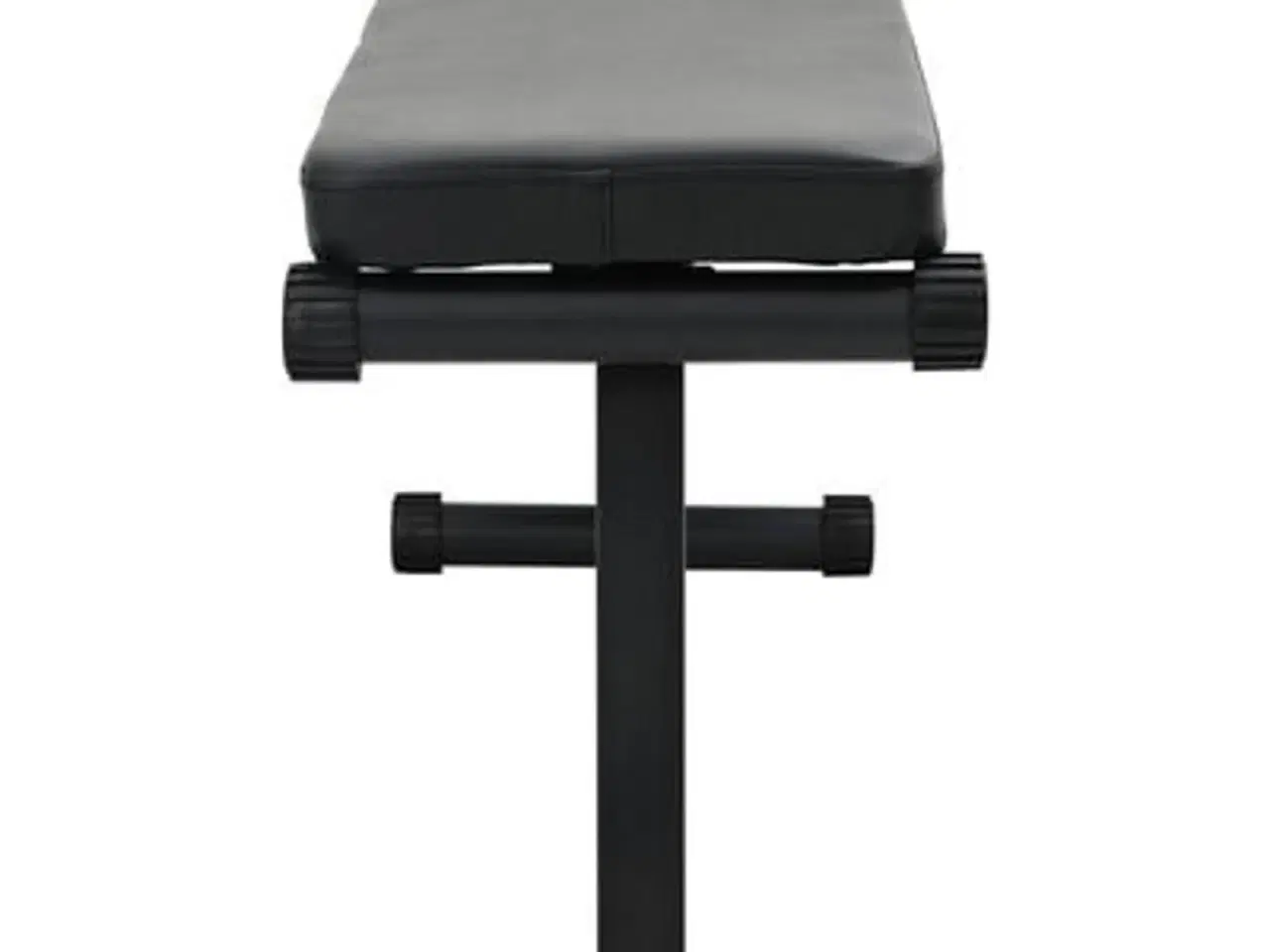 Billede 5 - Foldbar vægtbænk Sort 109 x 29 x 42 cm Stål