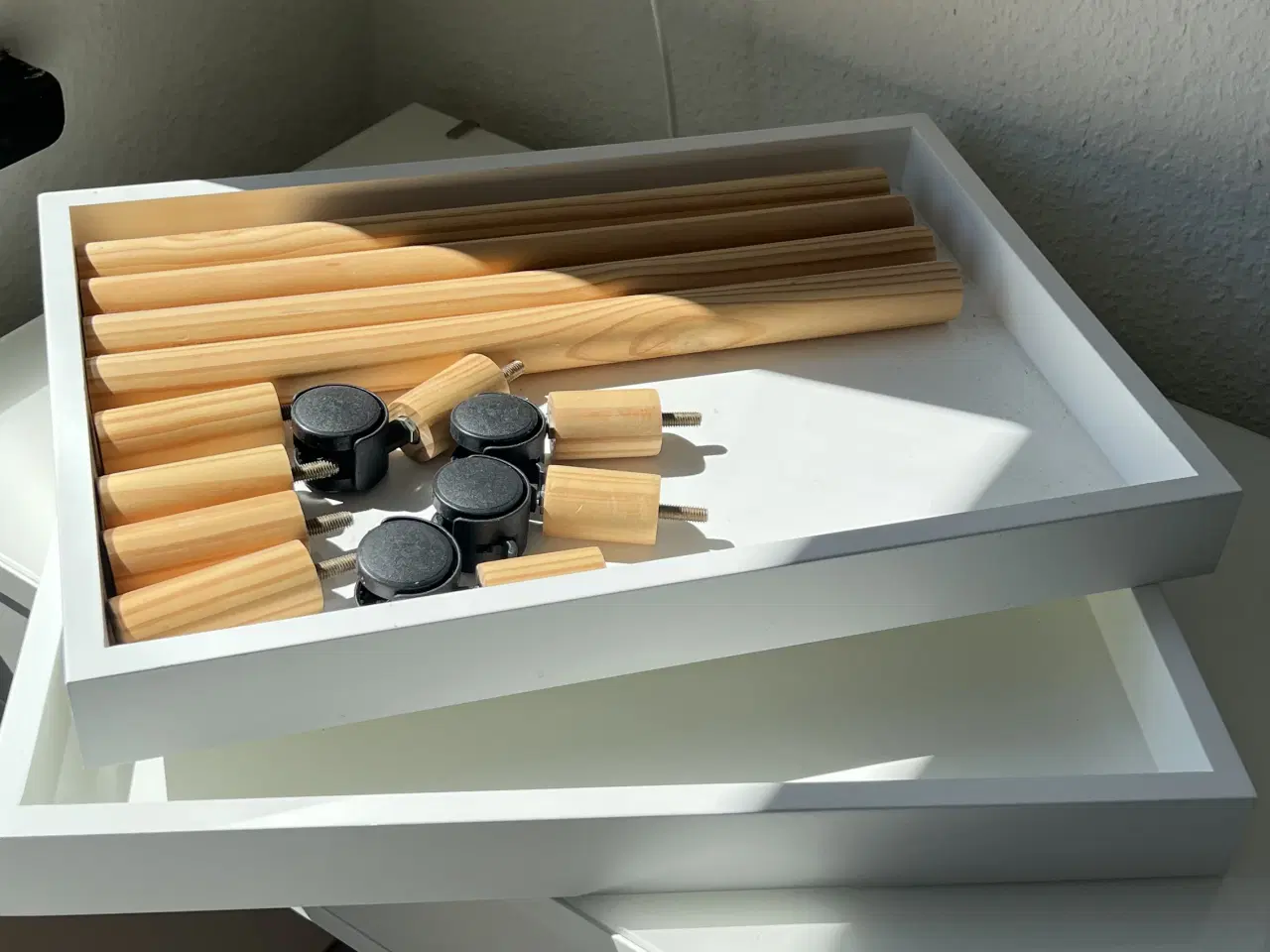 Billede 1 - Rulle/bakkebord fra IKEA