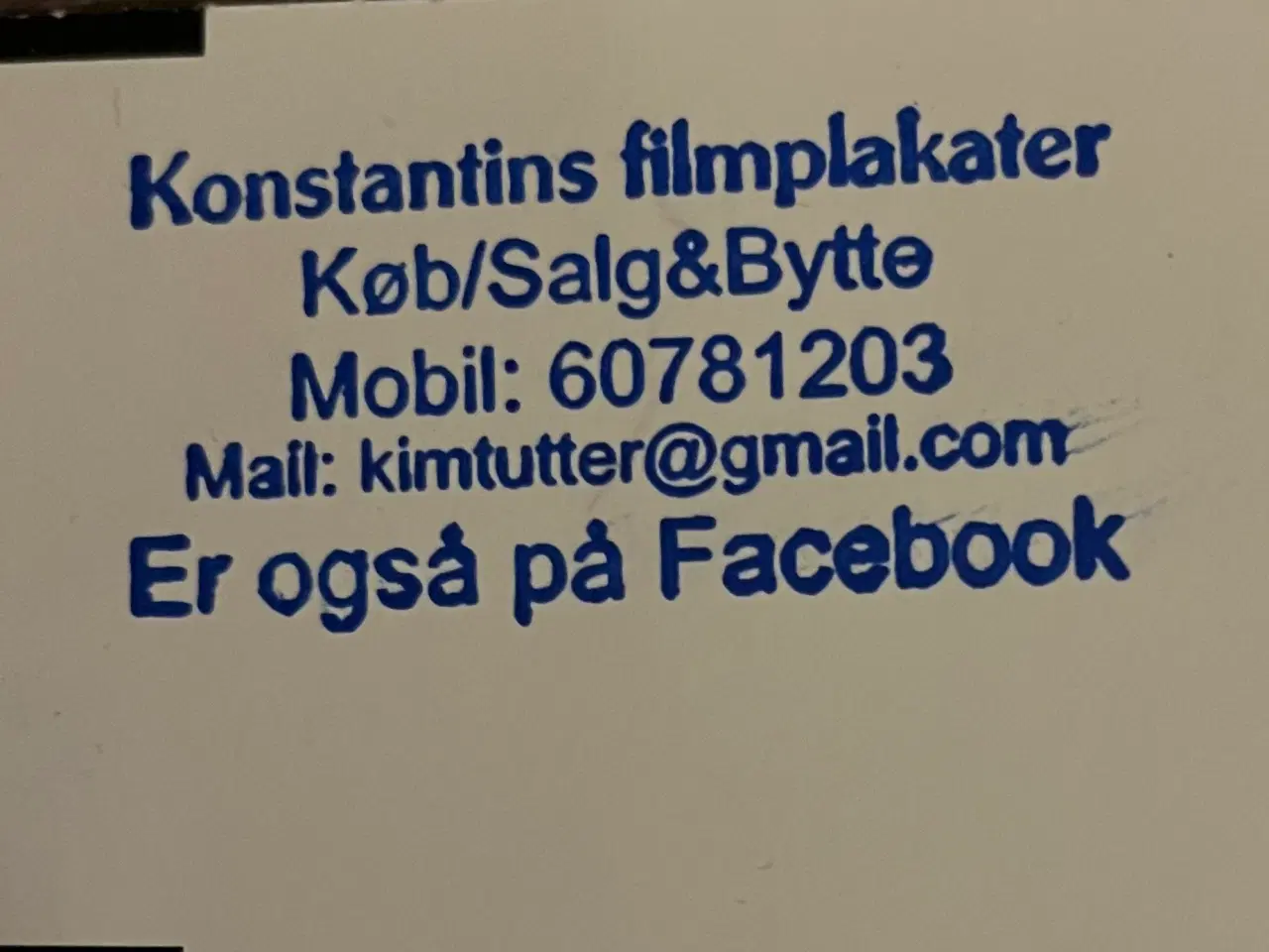 Billede 2 - Filmplakater sælges 
