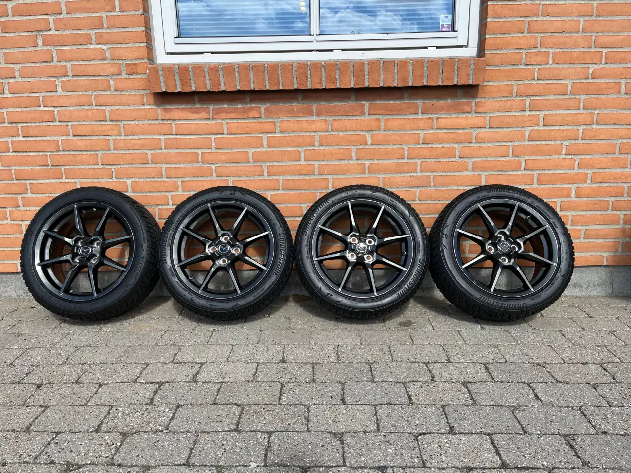 Billede 2 - Mazda MX5 ND. Vinterhjul på originale alufælge.