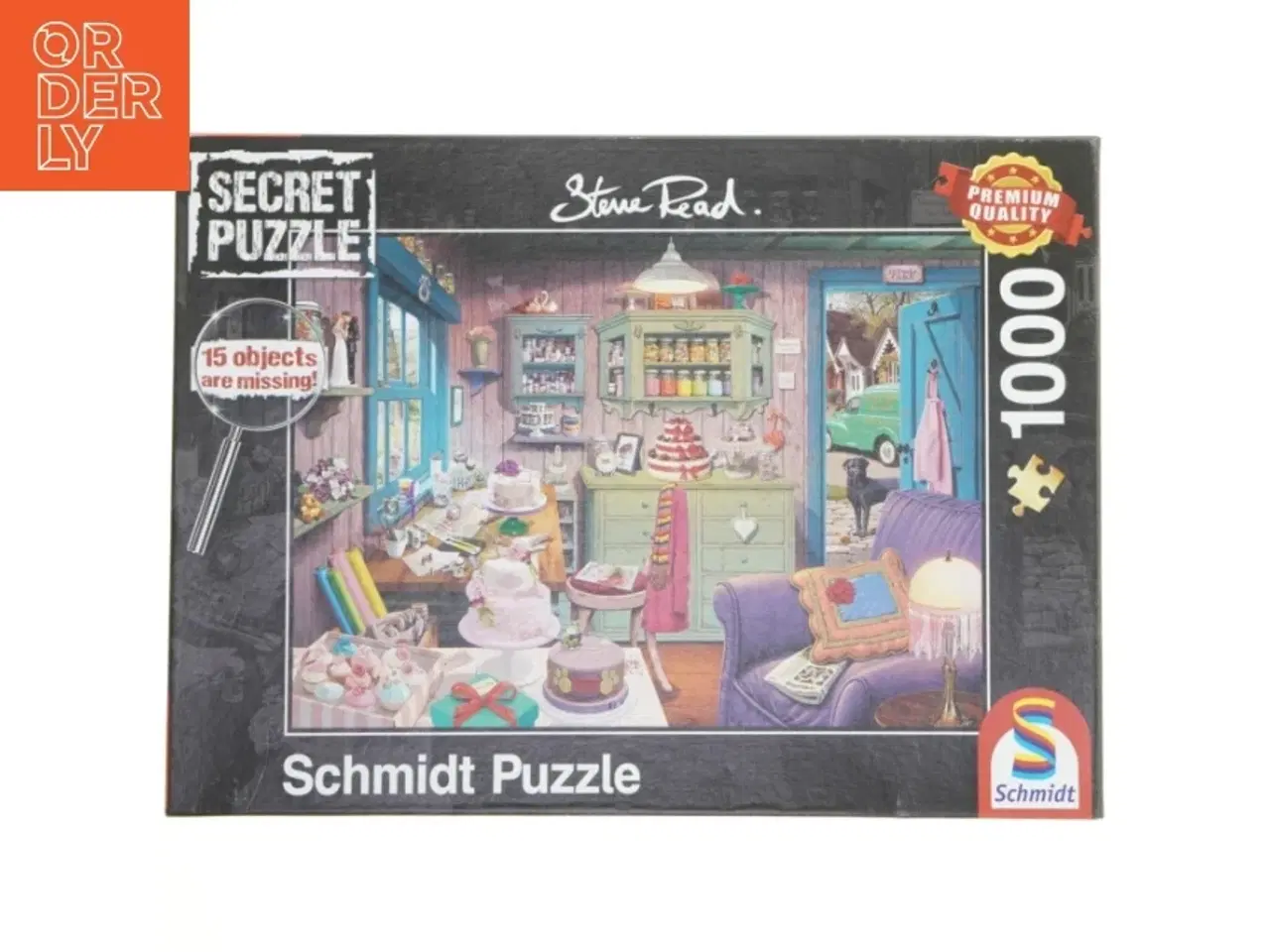 Billede 1 - Schmidt Secret Puzzle 1000 brikker fra Schmidt (str. 1000 brikker)
