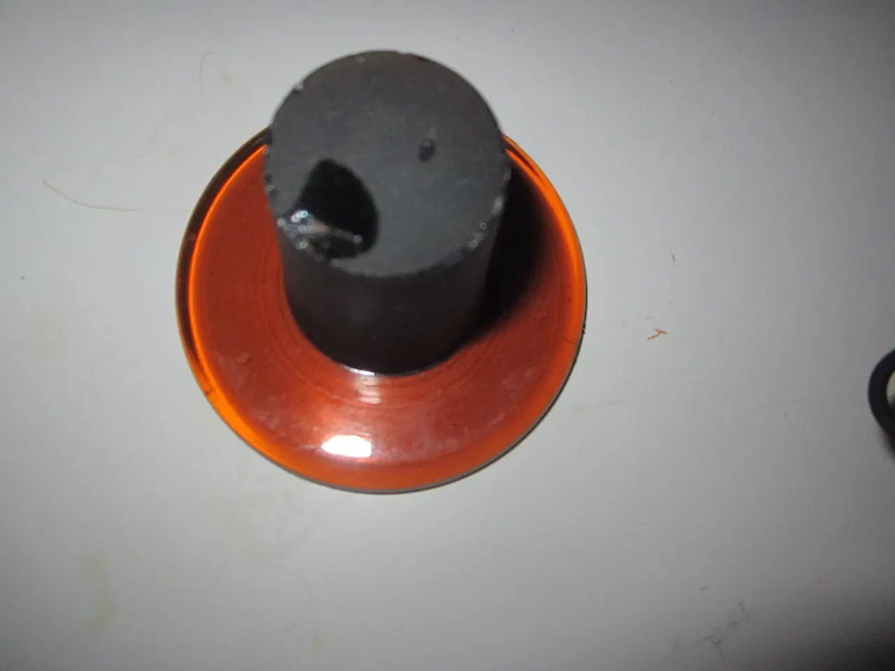 Billede 2 - Flot stor Apoteker flaske med prop/låg 36 cm i høj