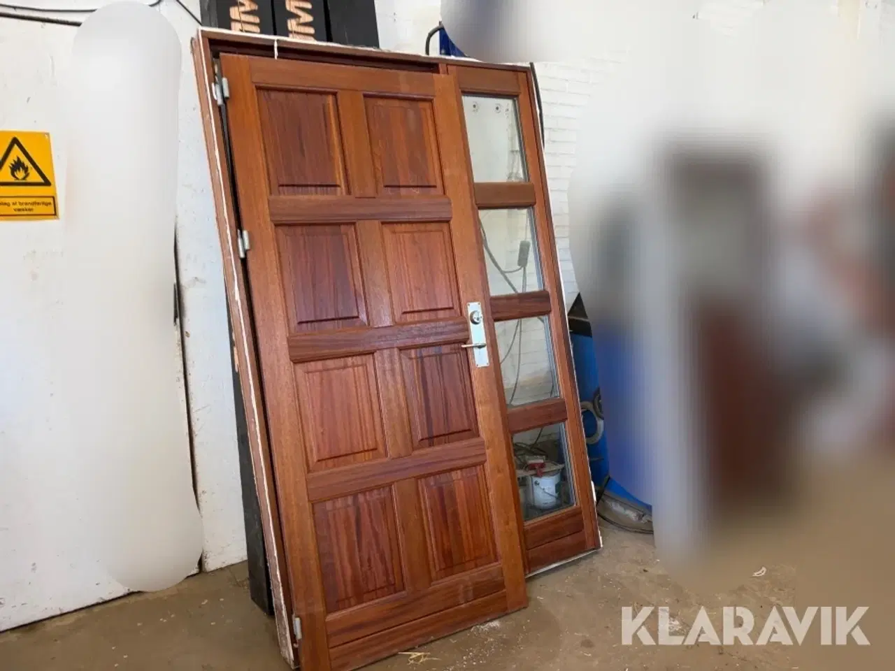 Billede 2 - Mahogni vinduer og dør