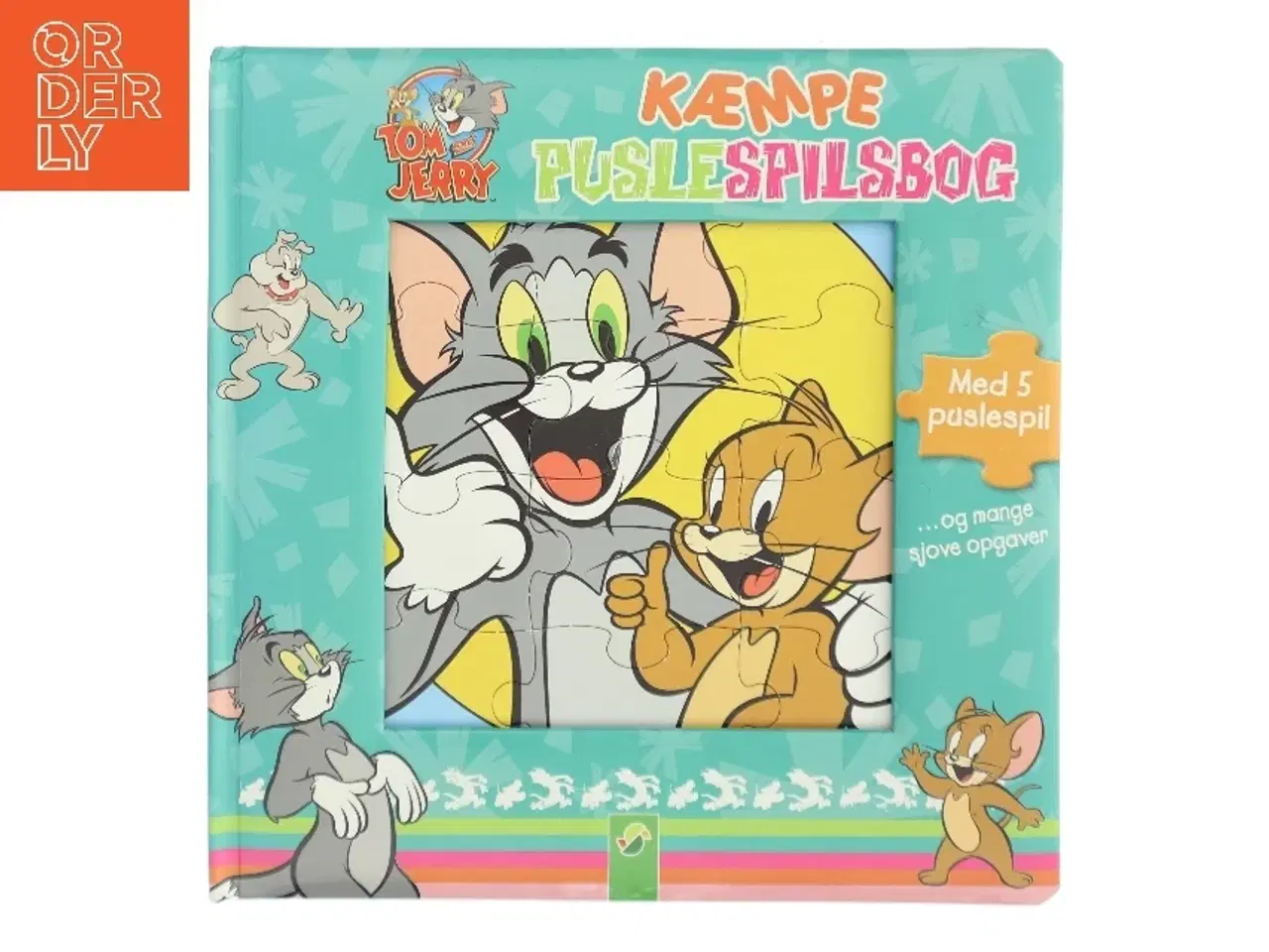 Billede 1 - Tom & Jerry Kæmpe Puslespilsbog af Turner Entertainment Co. (Bog)