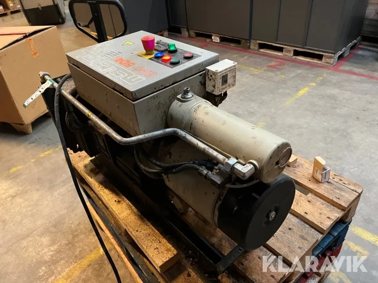 Billede 3 - Kompressor Mattei ERC 504L lamel 4 kW