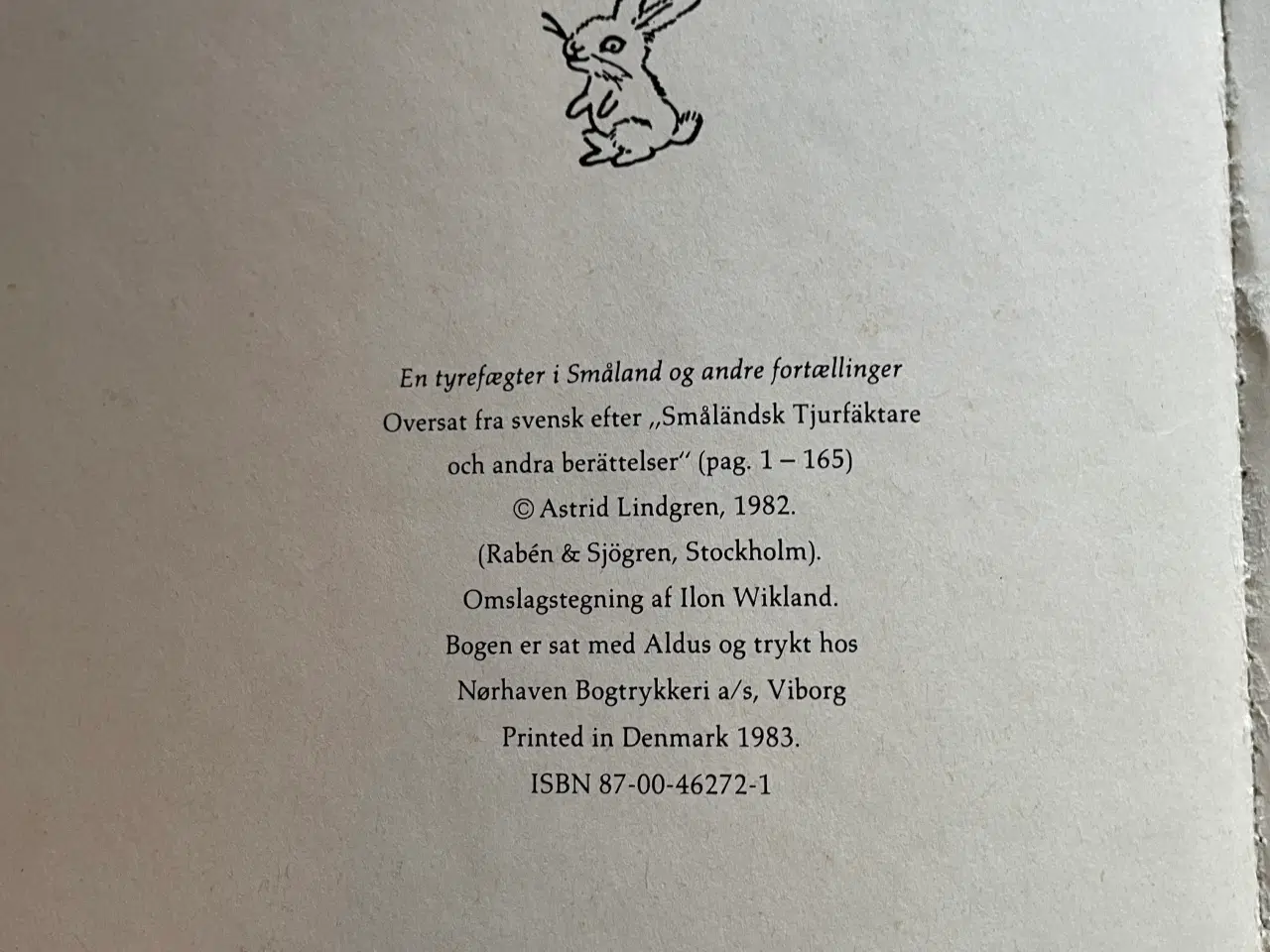 Billede 7 - Astrid Lindgren En tyrefægter i Småland, Bulderby.