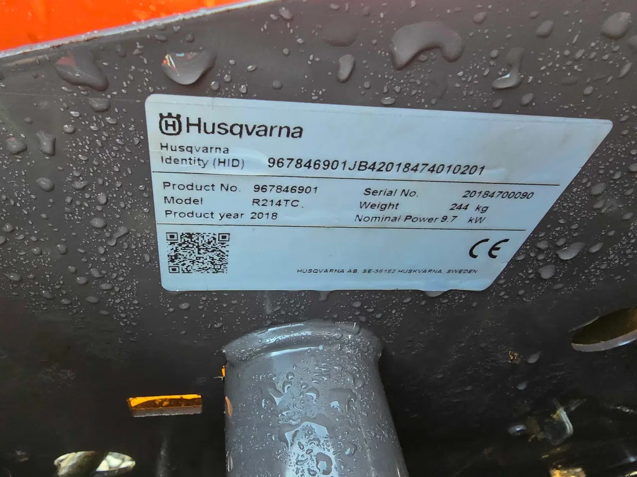 Billede 7 - Husqvarna R214TC 