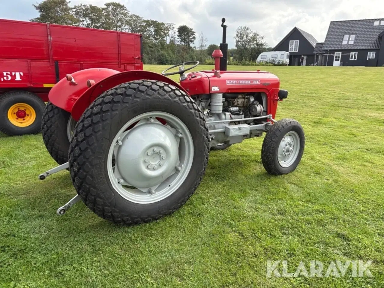 Billede 8 - Veterantraktor Massey Ferguson 35X 3-cylindret diesel