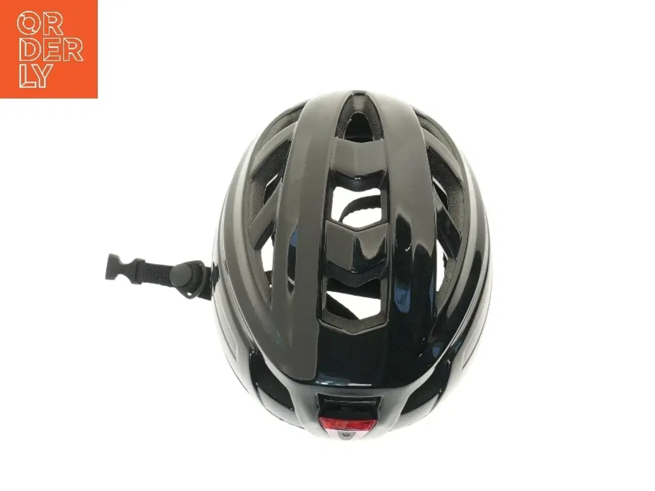 Billede 4 - Cykelhjelm med LED lys (str. 27 cm)