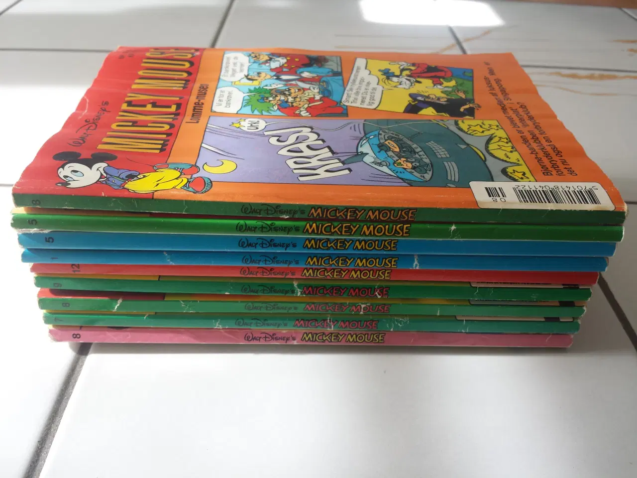 Billede 3 - Mickey Mouse hæfter (Lomme-musen)